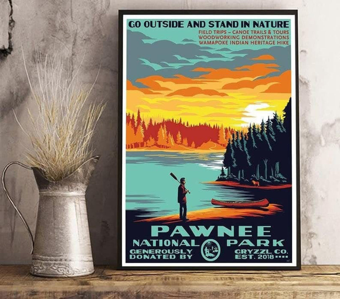 Go Outside And Stand In Nature, Pawnee National Park Poster and Canvas