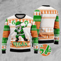 FUNSTUFFPRINT Go Vegan Ugly Christmas Sweater, Christmas Sweater, Ugly Sweater, Funny Xmas Sweaters Ugly Sweater