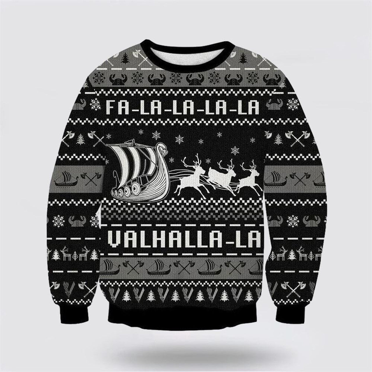 FUNSTUFFPRINT Goat Christmas Ugly Sweater 3D All Over Print - Sweater Gifts For Pet Lover Ugly Sweater