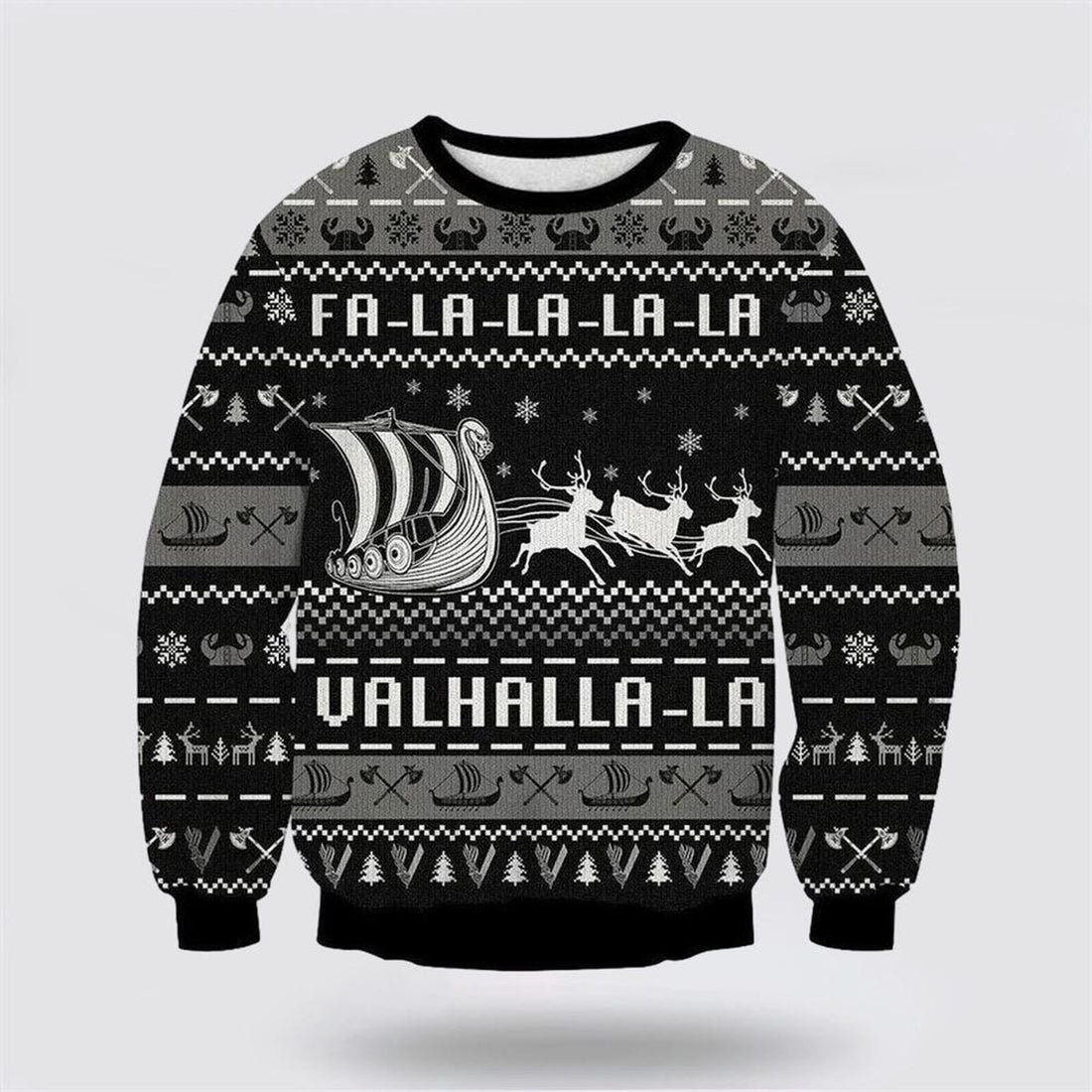 FUNSTUFFPRINT Goat Christmas Ugly Sweater 3D All Over Print - Sweater Gifts For Pet Lover Ugly Sweater