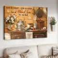 God Is Great God Is Good Let Us Thank Him For Our Food Poster and Canvas
