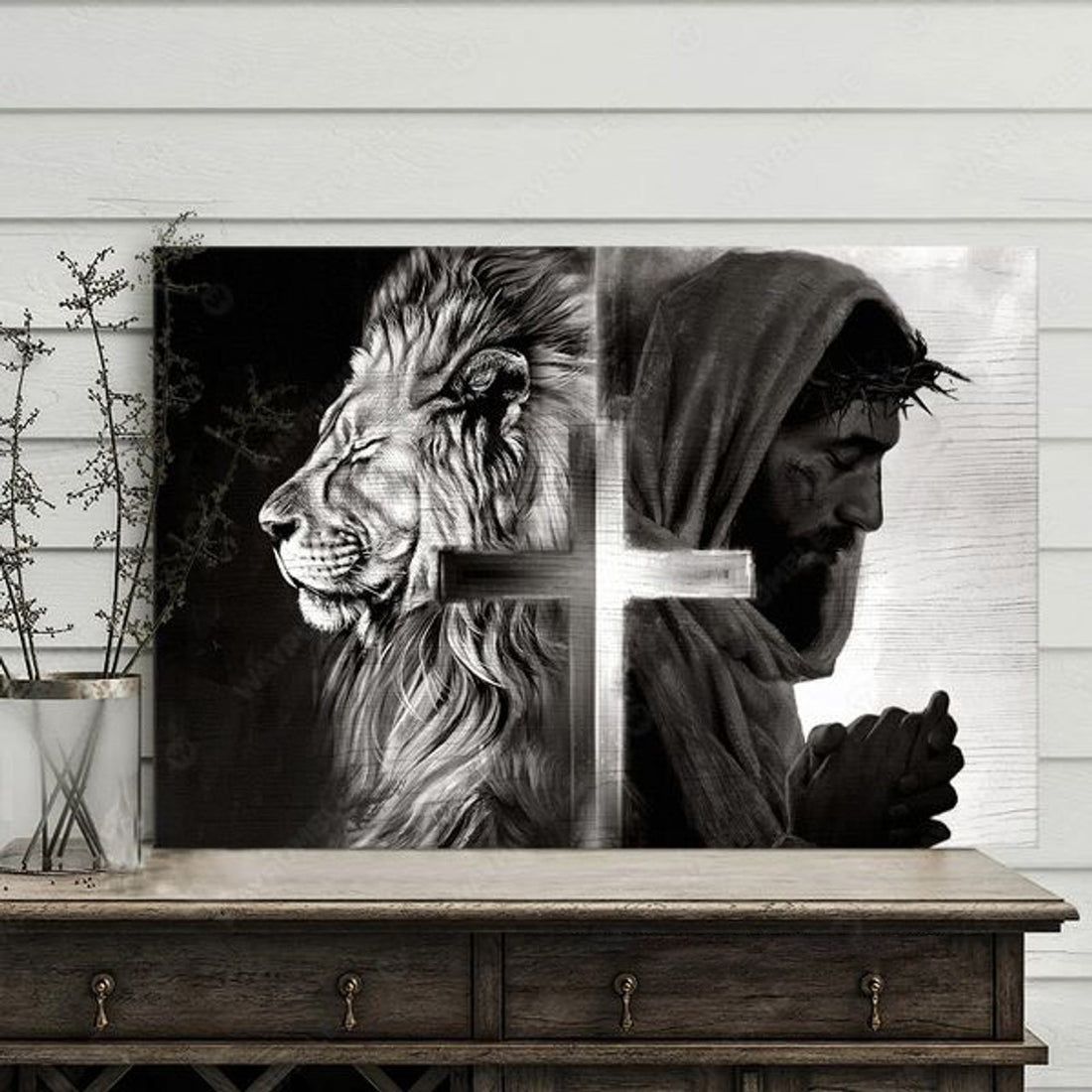 God Poster, Lion King, Poster Decor, Jesus Christ Poster and Canvas