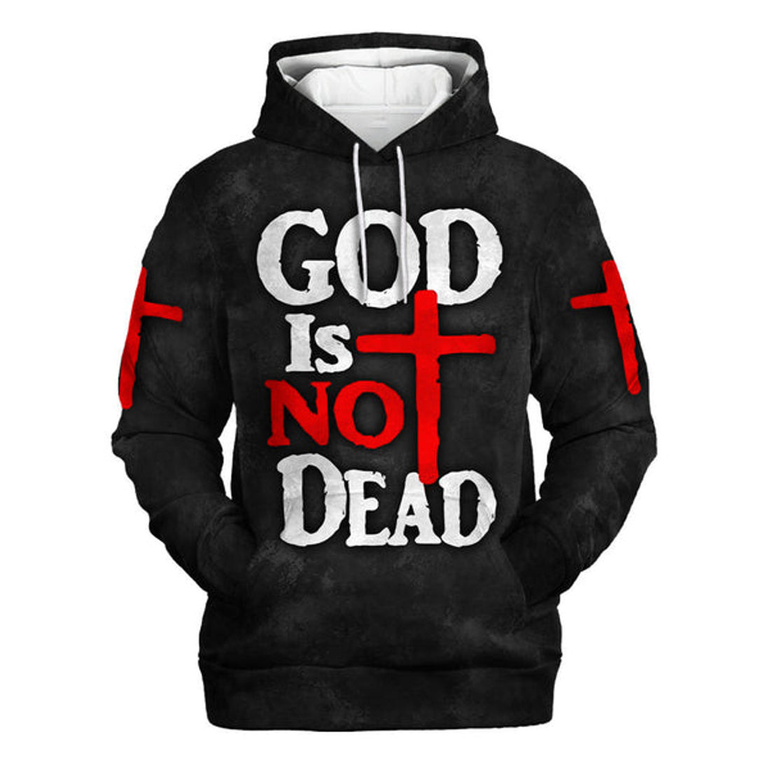FUNSTUFFPRINT 3D God Is Not Dead Hoodies Men & Women Christian 3D Hoodie and Zip Hoodie