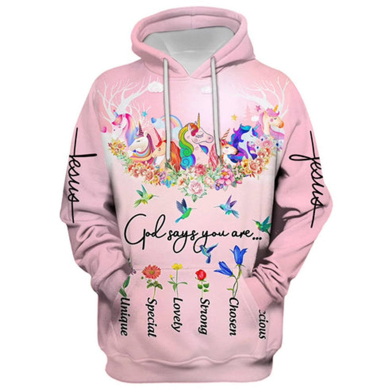 FUNSTUFFPRINT 3D God Say You Are 3D Hoodie and Zip Hoodie