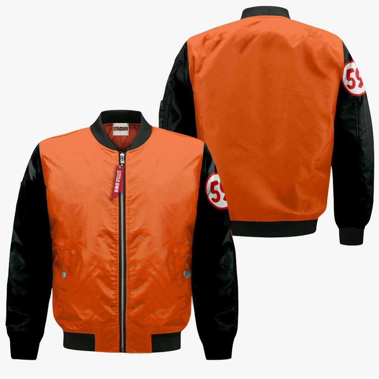 FUNSTUFFPRINT Goku 59 Bomber Jacket Custom Dragon Ball Cosplay Costumes 3D Bomber Jacket