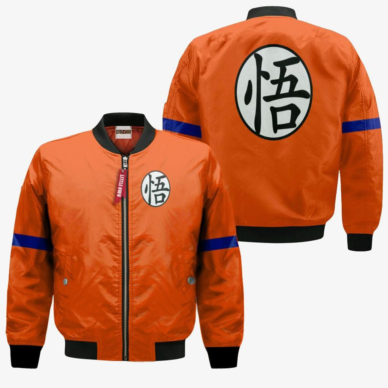 FUNSTUFFPRINT Goku Bomber Jacket Custom Dragon Ball Cosplay Costumes 3D Bomber Jacket