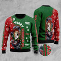 FUNSTUFFPRINT Golden Retriever A Mery Christmas Ugly Christmas Sweater, Christmas Sweater, Ugly Sweater, Funny Xmas Sweaters Ugly Sweater