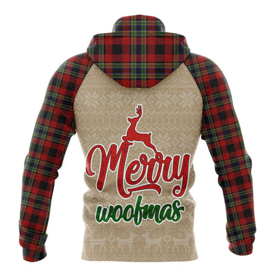 FUNSTUFFPRINT 3D Golden Retriever Christmas Awesome All Over 3D Hoodie and Zip Hoodie