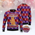 FUNSTUFFPRINT Goldendoodle Baby Christmas Ugly Christmas Sweater, Christmas Sweater, Ugly Sweater, Funny Xmas Sweaters Ugly Sweater
