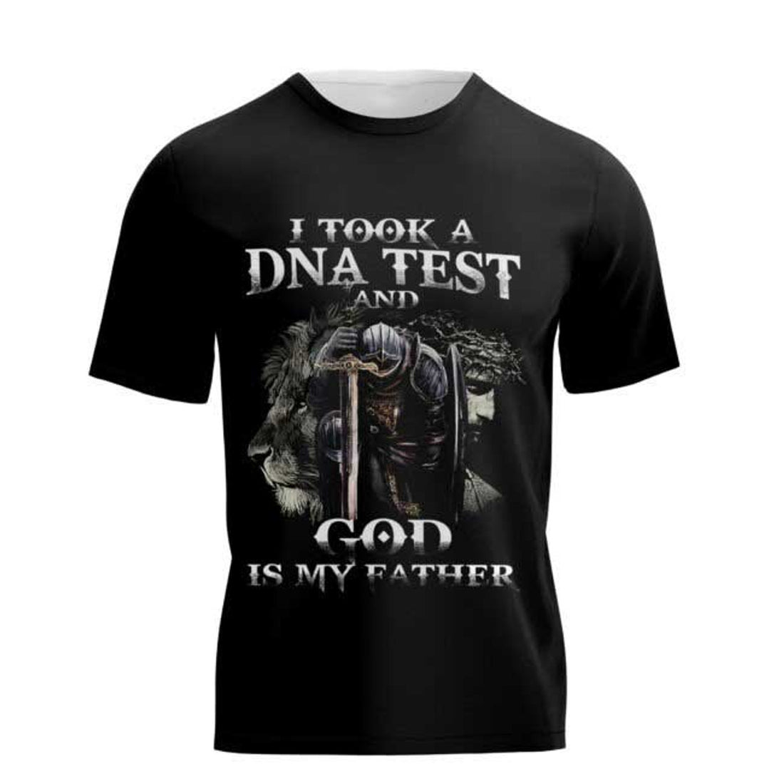 FUNSTUFFPRINT I Took A Dna Test And God Is My Father 3D All Over Printed Shirts 3D T-shirt