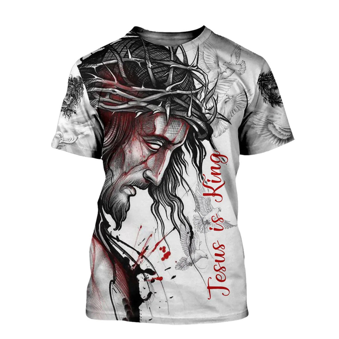 King of Faith Inspirational 3D All Over Print T Shirt