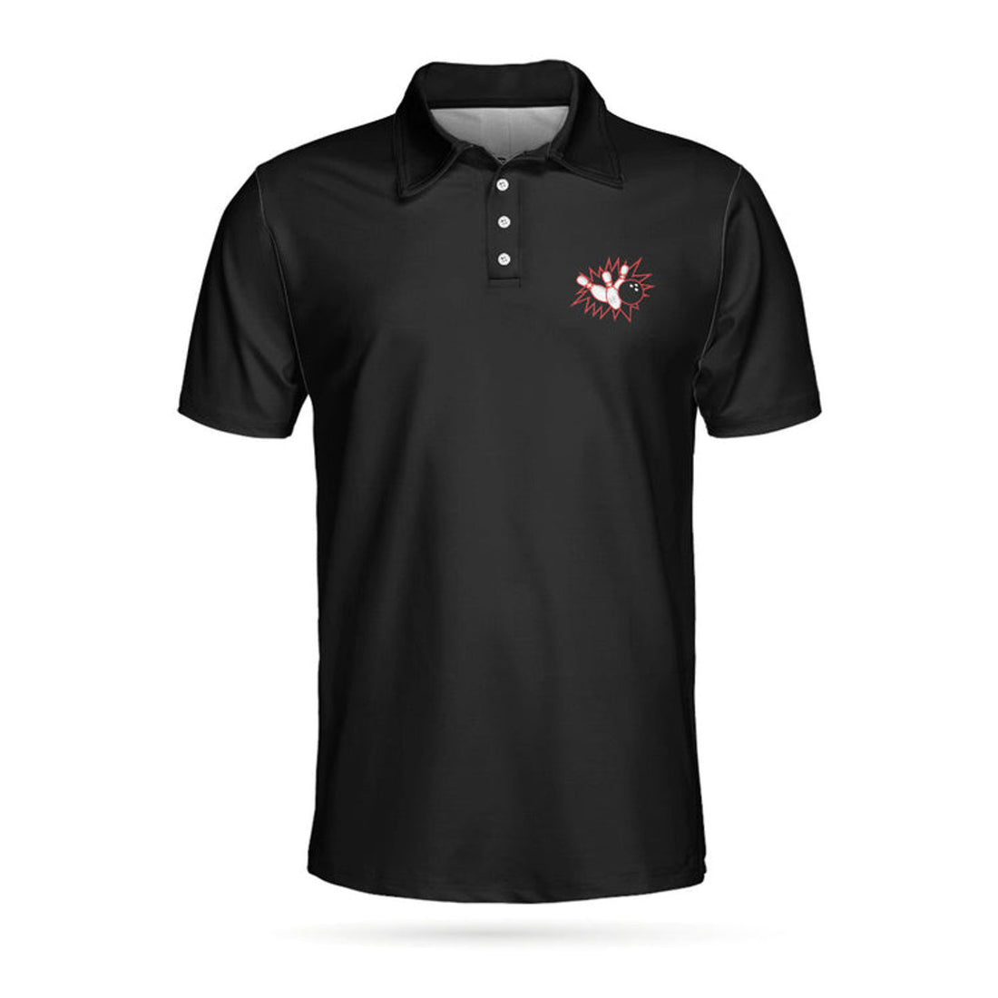 Grab Your Balls We'Re Going Bowling Polo Shirt, Black Bowling Shirt For Men