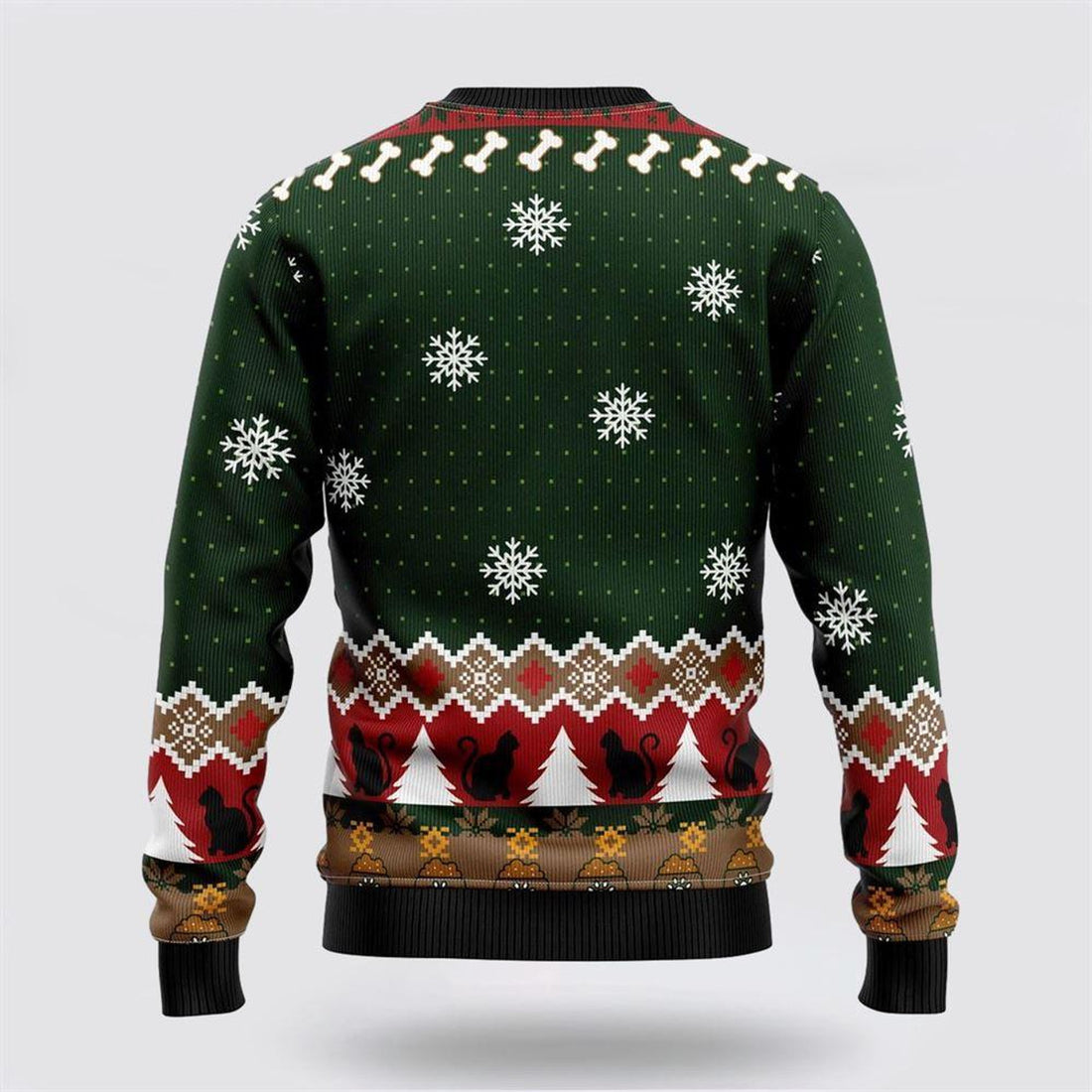 FUNSTUFFPRINT Grumpy Cat Ugly Christmas Sweater – Cat Lover Christmas Sweater Ugly  Sweater