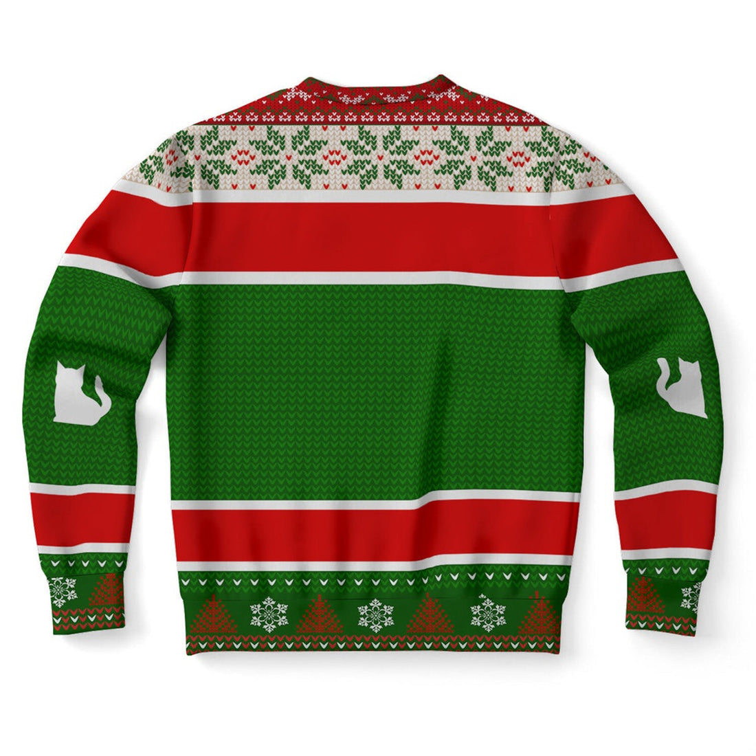FUNSTUFFPRINT Grumpy Catmas Ugly Christmas Sweater, Christmas Sweater, Ugly Sweater, Funny Xmas Sweaters Ugly Sweater