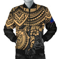 FUNSTUFFPRINT Guam Polynesian Bomber Jacket (Men)