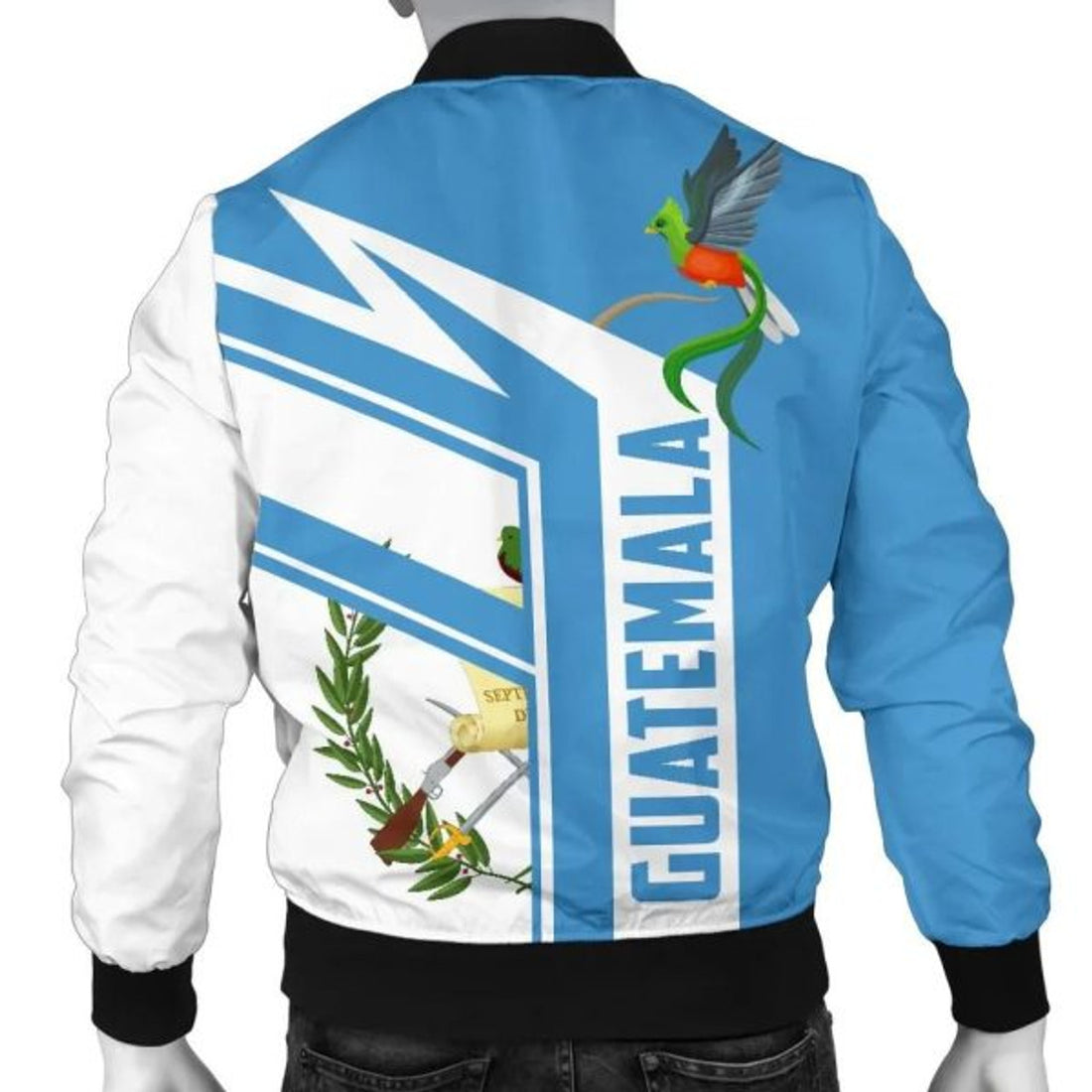 FUNSTUFFPRINT Guatemala Air Bomber Jacket For Men Bomber Jacket
