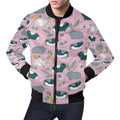 FUNSTUFFPRINT Guinea Pig Print Pattern Men's 3D Bomber Jacket