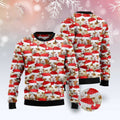 FUNSTUFFPRINT Guinea Pig Group Awesome Ugly Christmas Sweater, Christmas Sweater, Ugly Sweater, Funny Xmas Sweaters Ugly Sweater