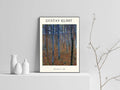 Gustav Klimt, Birch Forest 1 . 1902, Wall Poster Decor Poster and Canvas