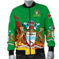 FUNSTUFFPRINT Guyana Special Men's 3D Bomber Jacket
