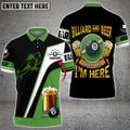 Custom Billiard And Beer Lover Personalized Unisex Shirt
