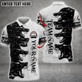 Custom Wolf Bowling And Pins (Multicolor Option) Customized Name 3D Shirt, Gift For Bowling Lovers