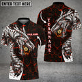 Custom Fire Dragon 2 Billiards Personalized Unisex Shirt