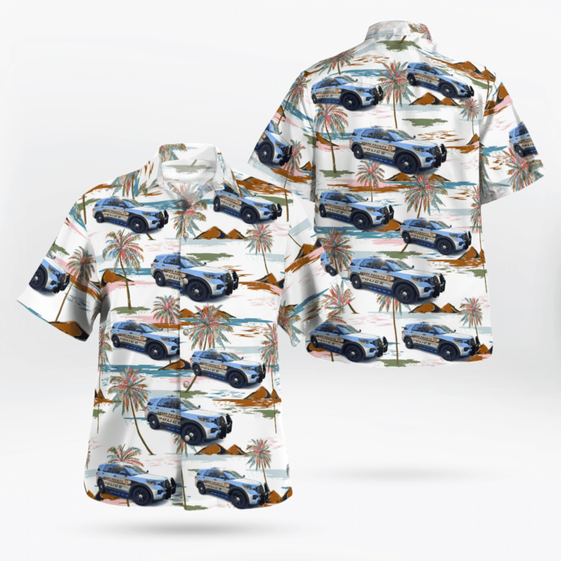 Horry County Police Department, Conway, South Carolina Hawaiian Shirt