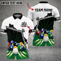 Custom Billiards Enthusiast Personalized Name 3D Shirt