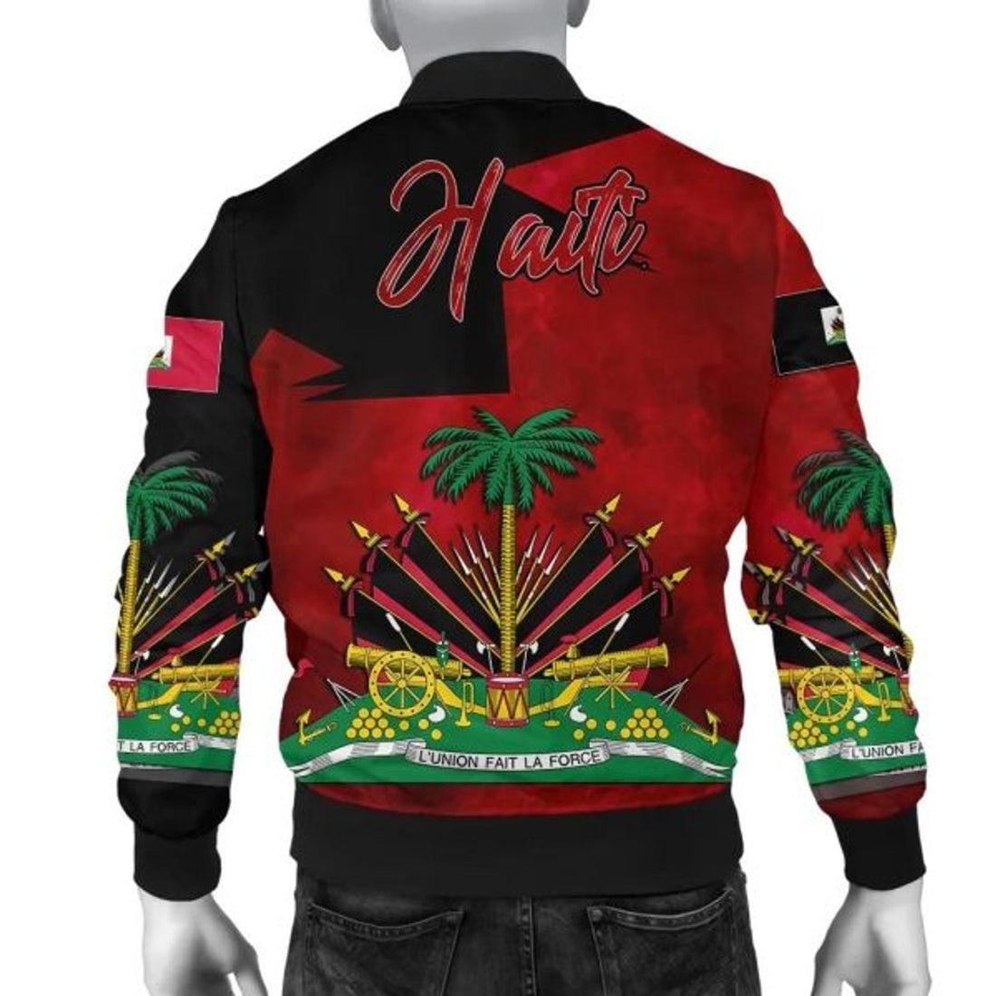 FUNSTUFFPRINT Haiti 1964 3D Bomber Jacket