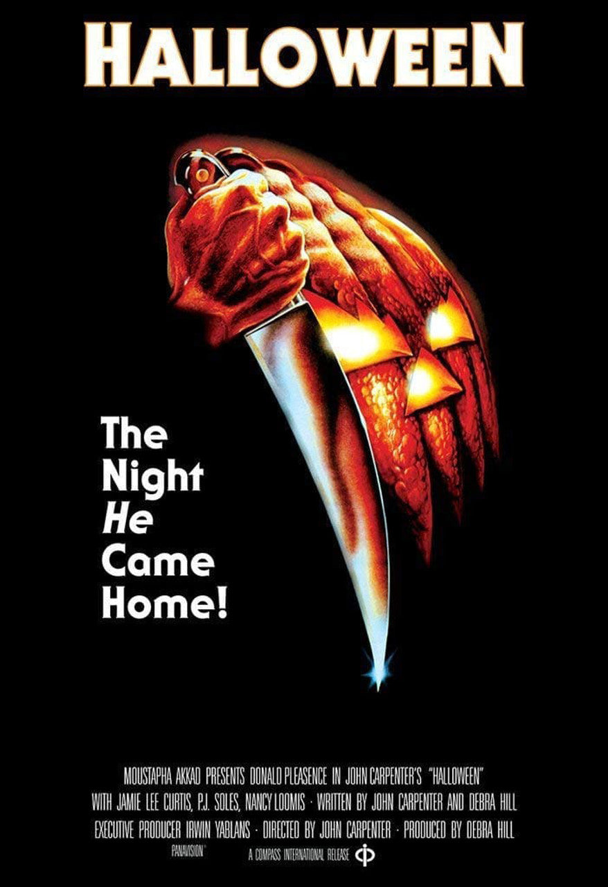 Halloween Day, Halloween Poster, The Night He Came Home Poster and Canvas