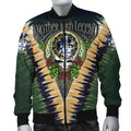 FUNSTUFFPRINT Halloween Zombie Pattern Print Mens 3D Bomber Jacket
