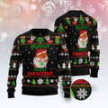 FUNSTUFFPRINT Hamster Be Jolly Ugly Christmas Sweater, Christmas Sweater, Ugly Sweater, Funny Xmas Sweaters Ugly Sweater