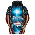FUNSTUFFPRINT 3D Hand Of God American One Nation Under God 3D Hoodie and Zip Hoodie