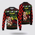 FUNSTUFFPRINT Happy Corgi Dog Ugly Christmas Sweater For Men And Women, Gift For Christmas, Best Winter Christmas Outfit Ugly Sweater