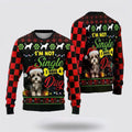 FUNSTUFFPRINT Happy Havanese Dog Ugly Christmas Sweater For Men And Women, Gift For Christmas, Best Winter Christmas Outfit Ugly Sweater
