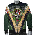 FUNSTUFFPRINT Harmon Ireland Bomber Jacket - GD Irish Legend Shamrock V Tie-Dye 3D Bomber Jacket