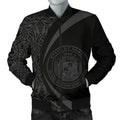 FUNSTUFFPRINT Hawaii Coat Of Arm Polynesian Men's Bomber Jacket - Circle Style 06 - AH - 3D Bomber Jacket