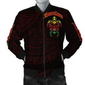 FUNSTUFFPRINT Hawaii Turtle Polynesian Bomber Jacket - Cool - AH JW Bomber Jacket