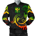 FUNSTUFFPRINT Hawaiian Kanaka Men's Bomber Jacket Hawaii Always In My Heart AH Bomber Jacket