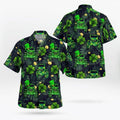 Hawaiian Aloha Shirts, JP St Patrick's Day Green, St. Patrick's day gift