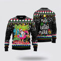 FUNSTUFFPRINT Hawaiian Santa Claus Mele Kalikimaka Ugly Christmas Sweater – Christmas Gifts For Frends Ugly  Sweater