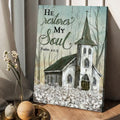 He Restore My Soul, Poster Decor, Wall Poster Poster and Canvas