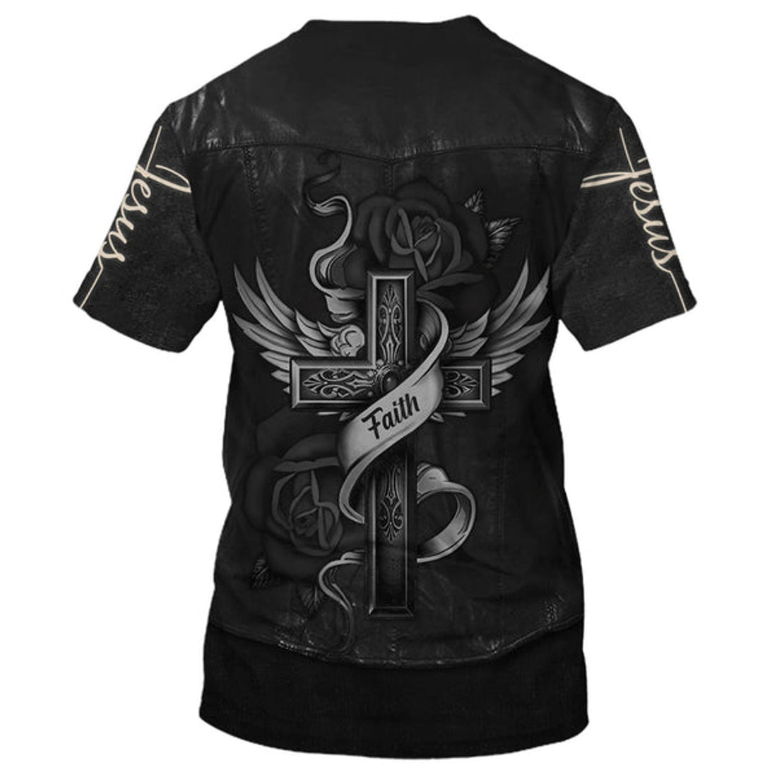 FUNSTUFFPRINT He Is Risen Shirts - Jesus Out Tomb 3D All Over Printed Shirt for Men and Women 3D T-shirt