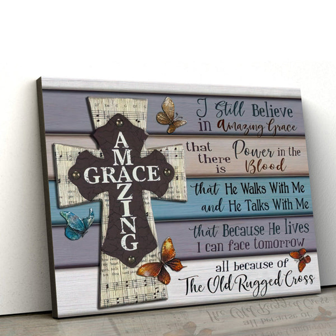 He Walks With Me And He Talks With Me Poster To Print - Art For Wall #3