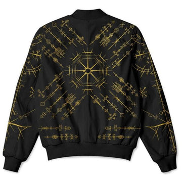 FUNSTUFFPRINT Helm of Awe Bomber Jacket