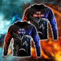FUNSTUFFPRINT Matching Wolf Dragon Couple 3D All Over Hoodie His Dragon Her Wolf 3D Hoodie and Zip Hoodie
