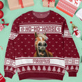 FUNSTUFFPRINT Custom Ho-Ho-Horse Ugly Sweater