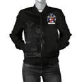 FUNSTUFFPRINT Hoefler Germany Men's Bomber Jacket - German Family Crest Bomber Jacket