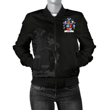 FUNSTUFFPRINT Hoefler Germany Men's Bomber Jacket - German Family Crest Bomber Jacket